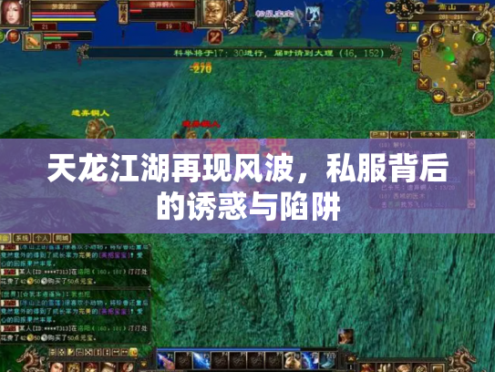 天龙江湖再现风波，私服背后的诱惑与陷阱