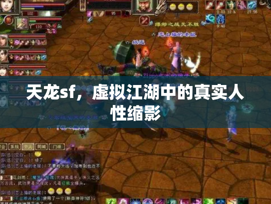 天龙sf，虚拟江湖中的真实人性缩影