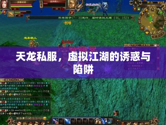 天龙私服，虚拟江湖的诱惑与陷阱