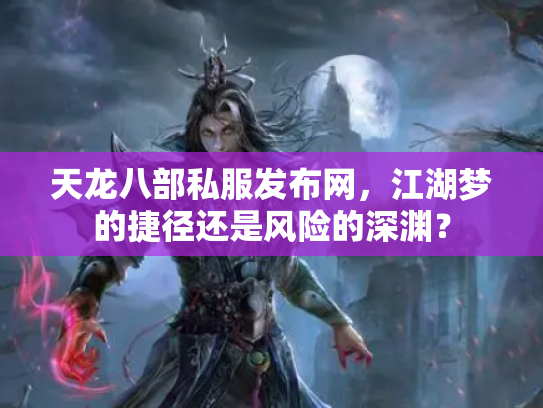 天龙八部私服发布网，江湖梦的捷径还是风险的深渊？