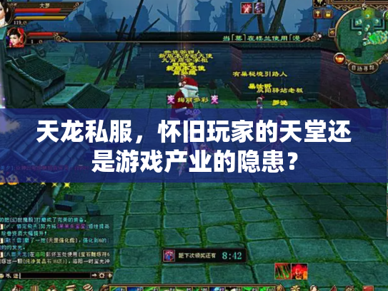 天龙私服，怀旧玩家的天堂还是游戏产业的隐患？