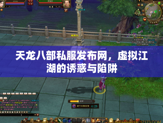 天龙八部私服发布网，虚拟江湖的诱惑与陷阱