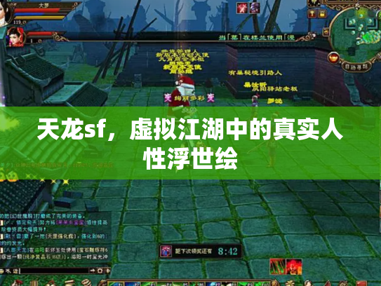 天龙sf,虚拟江湖中的真实人性浮世绘 天龙sf,虚拟江湖中的真实人性浮世绘