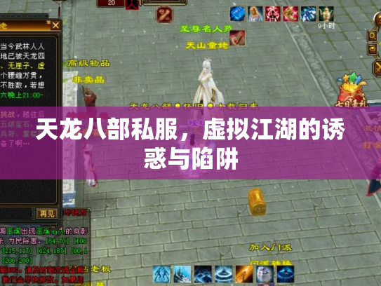 天龙八部私服,虚拟江湖的诱惑与陷阱 天龙八部私服,虚拟江湖的诱惑与陷阱