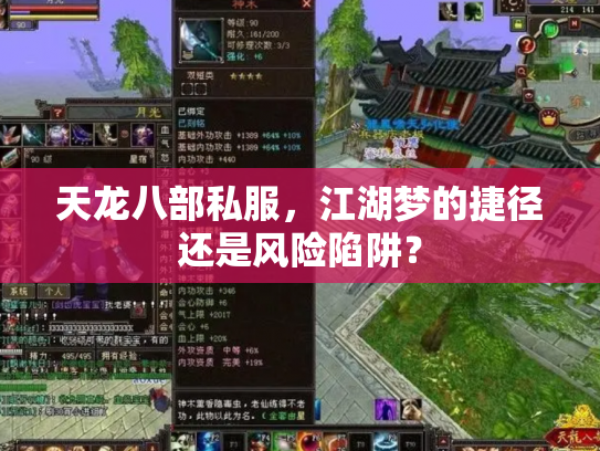 天龙八部私服,江湖梦的捷径还是风险陷阱? 天龙八部私服,江湖梦的捷径还是风险陷阱?
