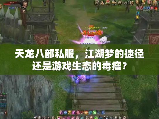 天龙八部私服，江湖梦的捷径还是游戏生态的毒瘤？