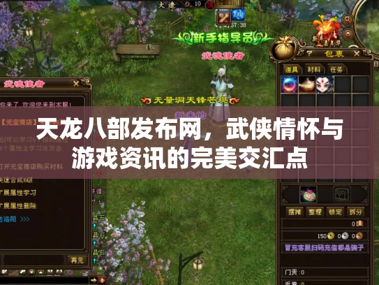 天龙八部发布网，武侠情怀与游戏资讯的完美交汇点