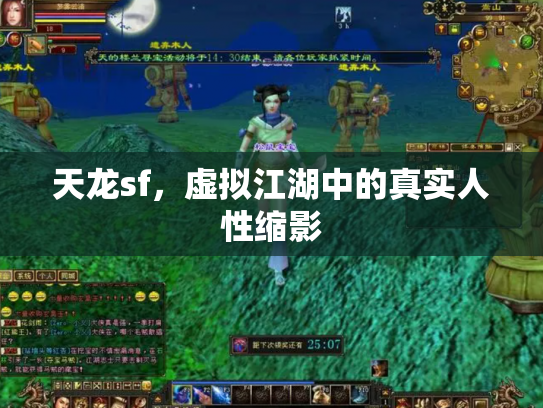 天龙sf，虚拟江湖中的真实人性缩影