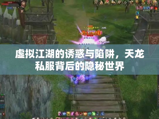 虚拟江湖的诱惑与陷阱，天龙私服背后的隐秘世界