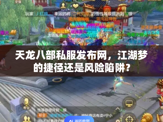 天龙八部私服发布网，江湖梦的捷径还是风险陷阱？