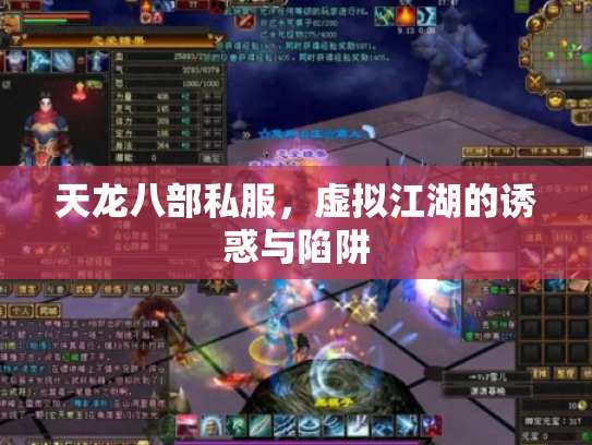 天龙八部私服，虚拟江湖的诱惑与陷阱
