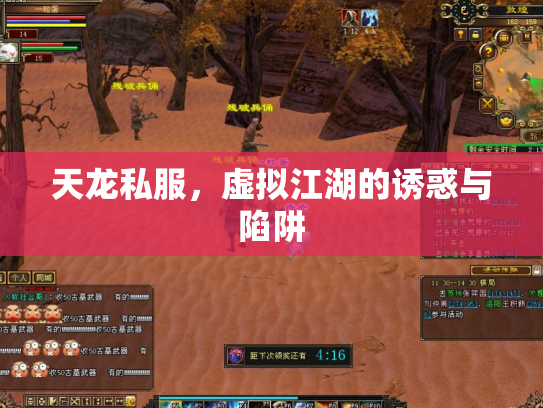 天龙私服，虚拟江湖的诱惑与陷阱