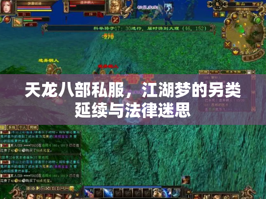 天龙八部私服，江湖梦的另类延续与法律迷思