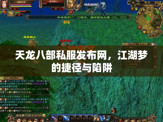 天龙八部私服发布网，江湖梦的捷径与陷阱