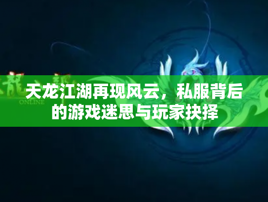 天龙江湖再现风云，私服背后的游戏迷思与玩家抉择