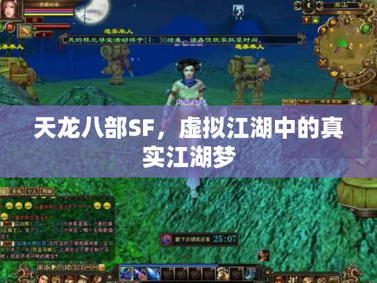 天龙八部SF，虚拟江湖中的真实江湖梦