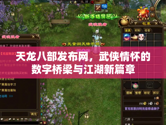 天龙八部发布网，武侠情怀的数字桥梁与江湖新篇章