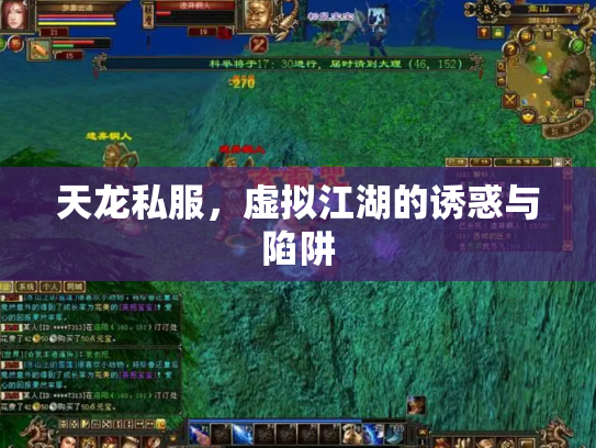 天龙私服，虚拟江湖的诱惑与陷阱