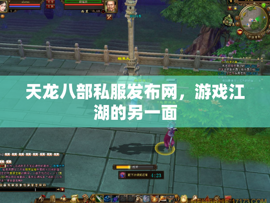 天龙八部私服发布网，游戏江湖的另一面
