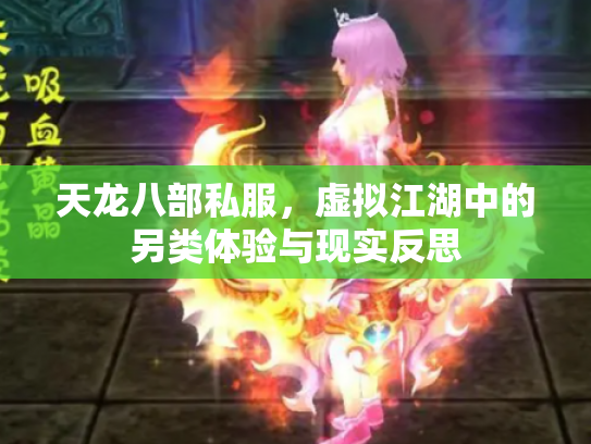 天龙八部私服，虚拟江湖中的另类体验与现实反思