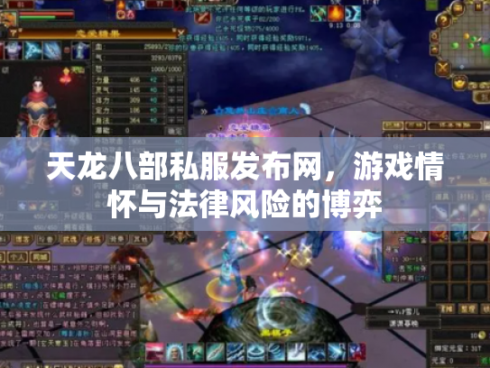 天龙八部私服发布网，游戏情怀与法律风险的博弈