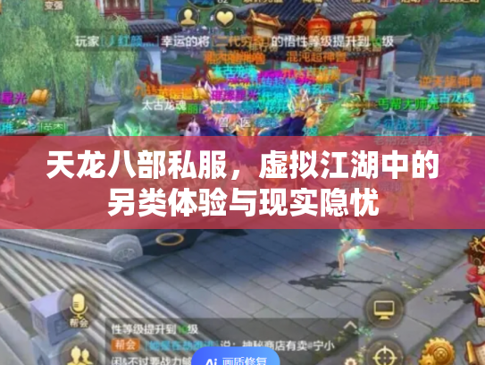 天龙八部私服，虚拟江湖中的另类体验与现实隐忧