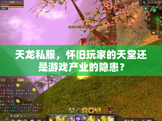天龙私服，怀旧玩家的天堂还是游戏产业的隐患？