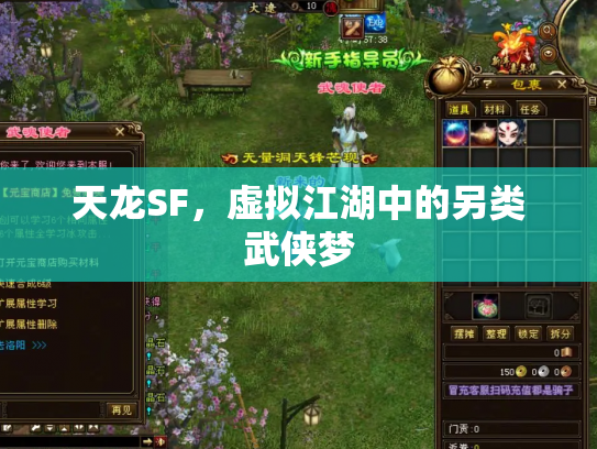 天龙SF，虚拟江湖中的另类武侠梦