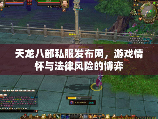 天龙八部私服发布网，游戏情怀与法律风险的博弈