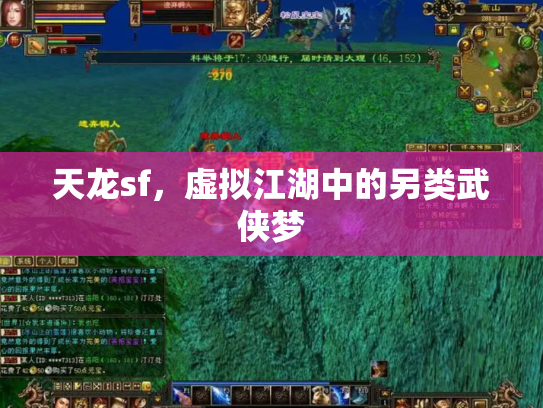 天龙sf，虚拟江湖中的另类武侠梦