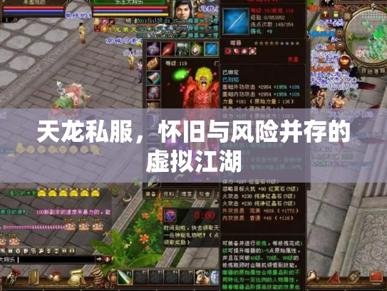 天龙私服，怀旧与风险并存的虚拟江湖