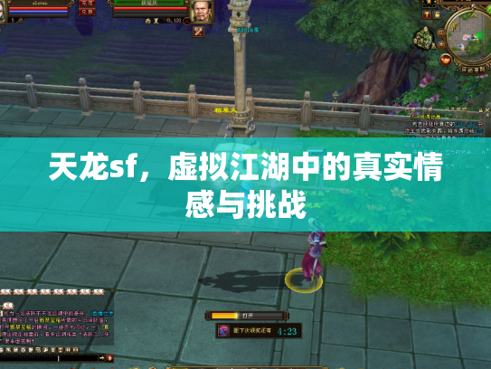 天龙sf，虚拟江湖中的真实情感与挑战