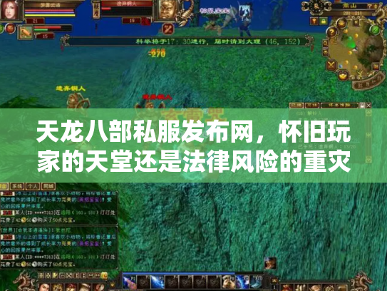 天龙八部私服发布网，怀旧玩家的天堂还是法律风险的重灾区？