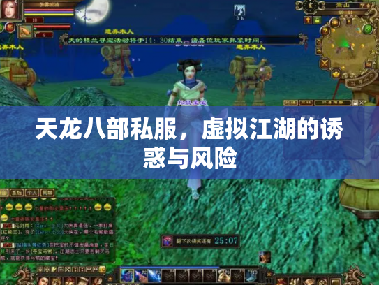天龙八部私服，虚拟江湖的诱惑与风险