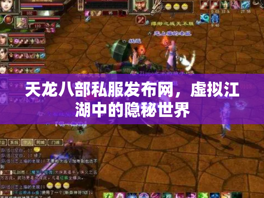天龙八部私服发布网，虚拟江湖中的隐秘世界