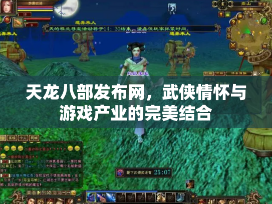 天龙八部发布网，武侠情怀与游戏产业的完美结合