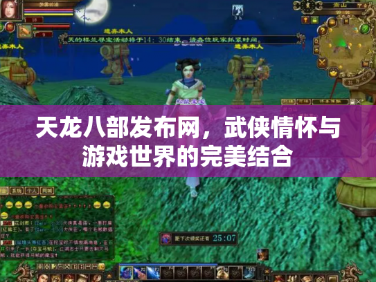 天龙八部发布网，武侠情怀与游戏世界的完美结合
