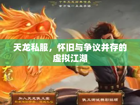 天龙私服，怀旧与争议并存的虚拟江湖