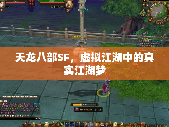 天龙八部SF，虚拟江湖中的真实江湖梦