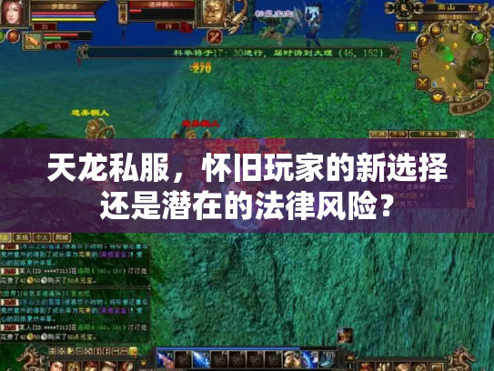 天龙私服，怀旧玩家的新选择还是潜在的法律风险？