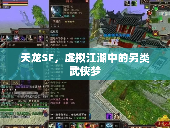 天龙SF，虚拟江湖中的另类武侠梦