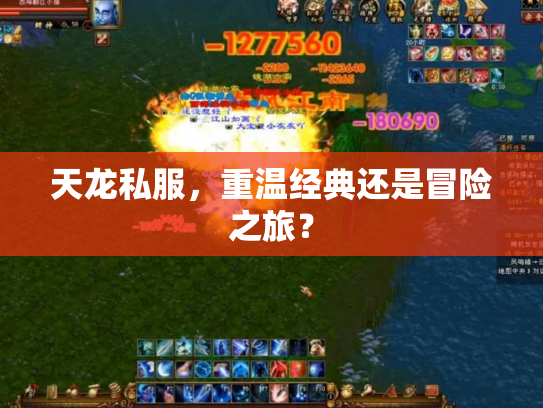 天龙私服，重温经典还是冒险之旅？