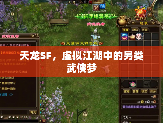天龙SF，虚拟江湖中的另类武侠梦