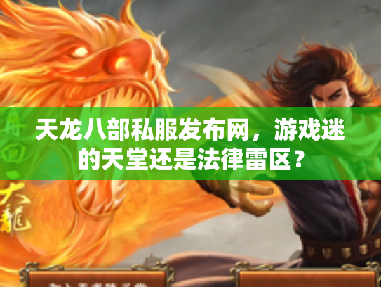 天龙八部私服发布网，游戏迷的天堂还是法律雷区？