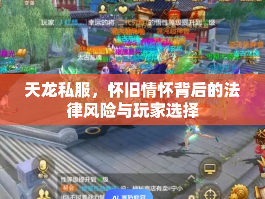 天龙私服，怀旧情怀背后的法律风险与玩家选择