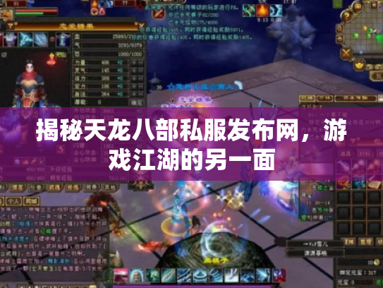 揭秘天龙八部私服发布网，游戏江湖的另一面
