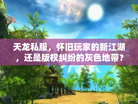 天龙私服，怀旧玩家的新江湖，还是版权纠纷的灰色地带？