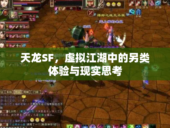 天龙SF，虚拟江湖中的另类体验与现实思考