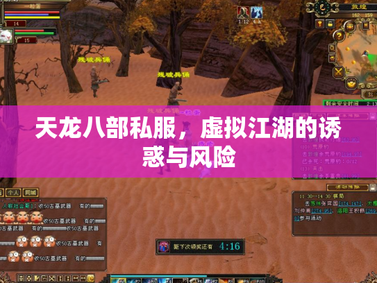 天龙八部私服，虚拟江湖的诱惑与风险