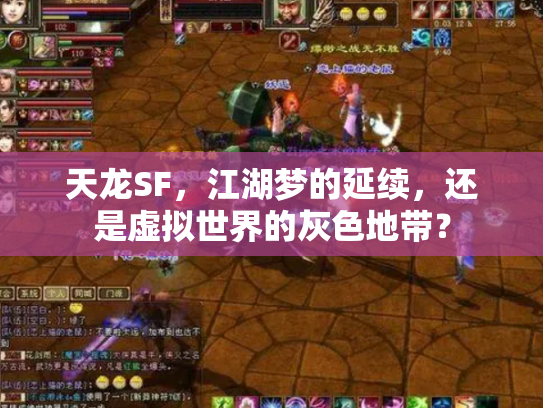 天龙SF，江湖梦的延续，还是虚拟世界的灰色地带？